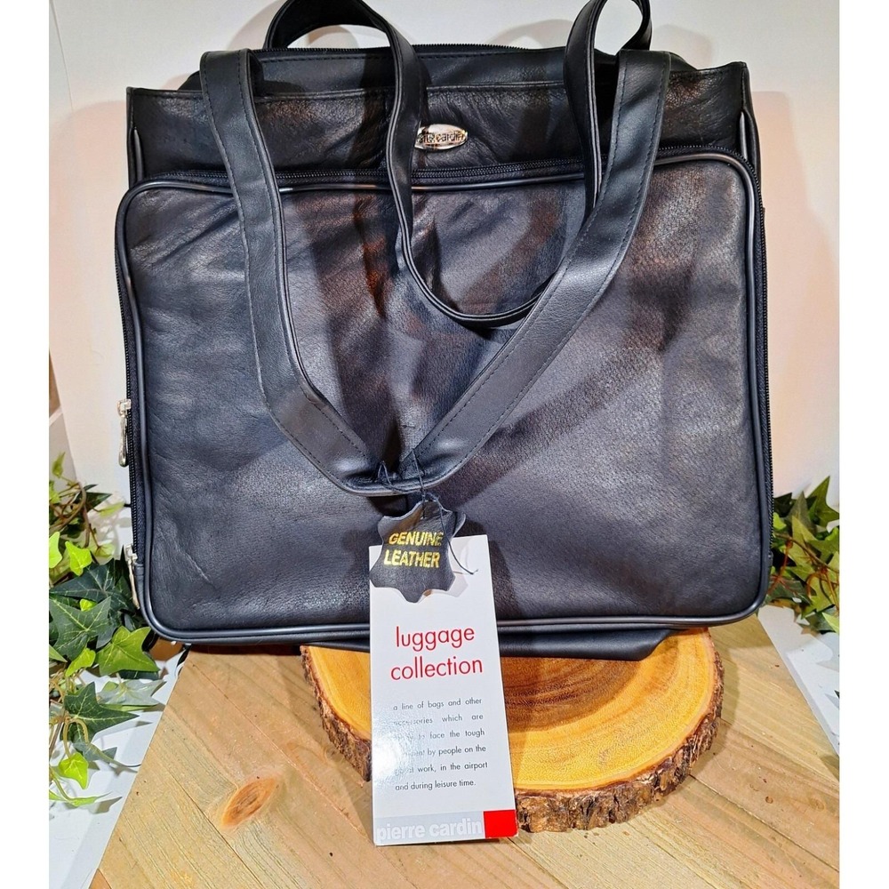 Pierre Cardin Laptop Shoulder‎ Bag Business Briefcase Padded Work Travel Case